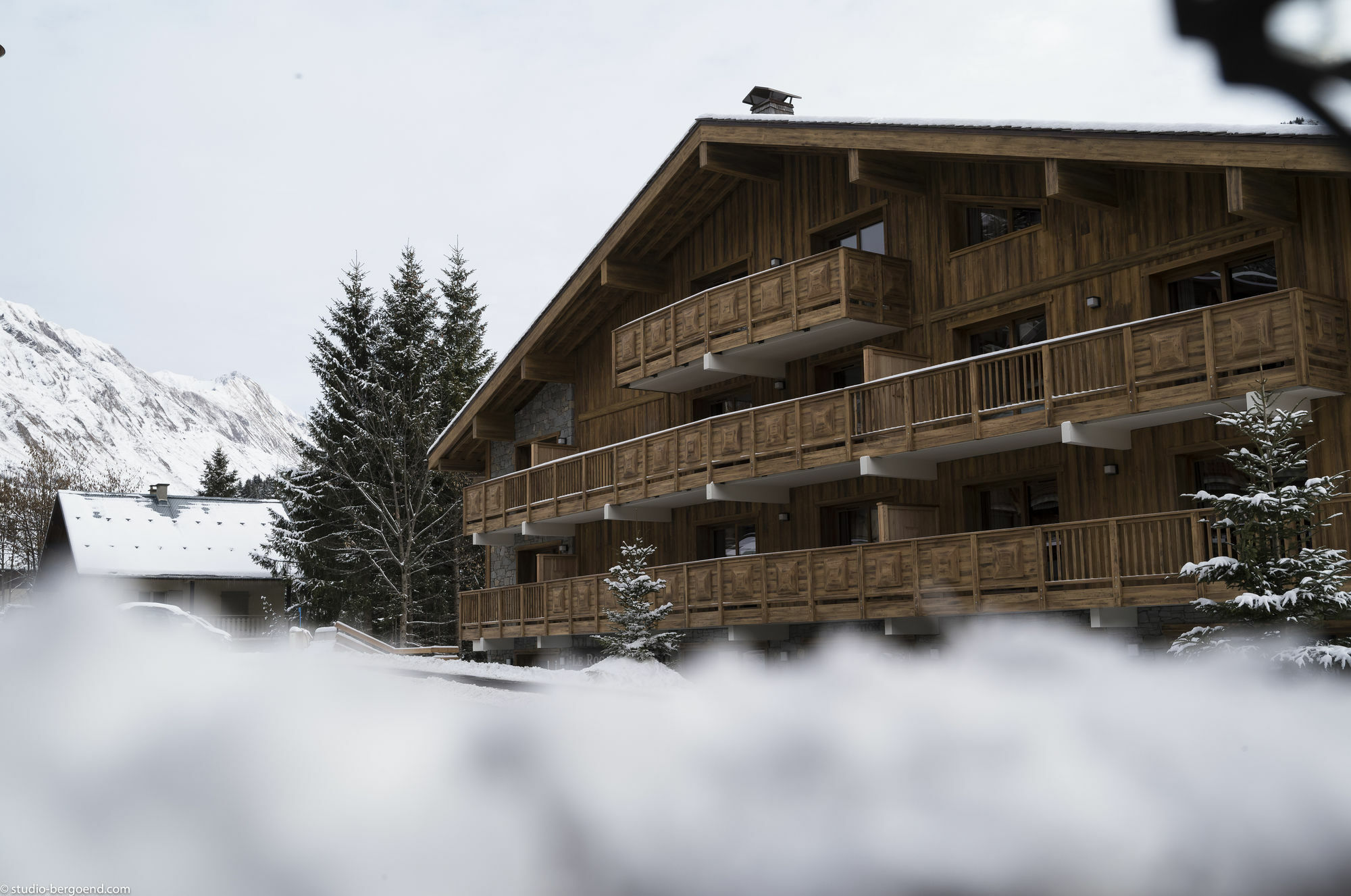Mgm Hotels & Residences - Residence Le Roc Des Tours Le Grand-Bornand Exterior foto
